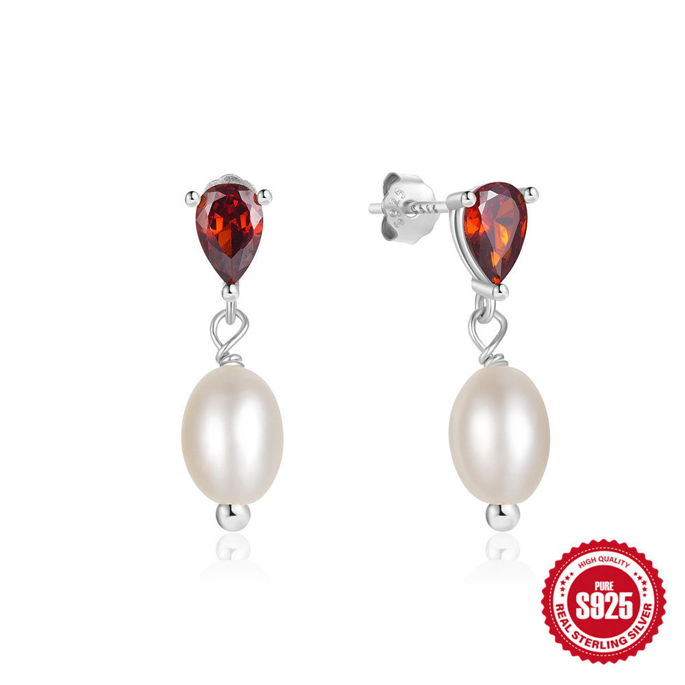 A S925 Sterling Silver Earrings