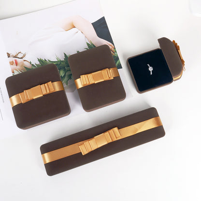 A flannel gift box customized LOGO