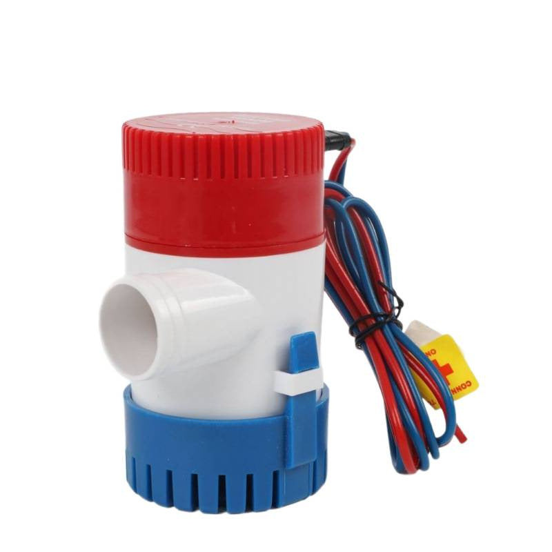 A Bilge Pump, Marine Drainage Pump, DC Submersible Pump, Micro Water Pump 1100gph Gallon RV Water Supply Pump