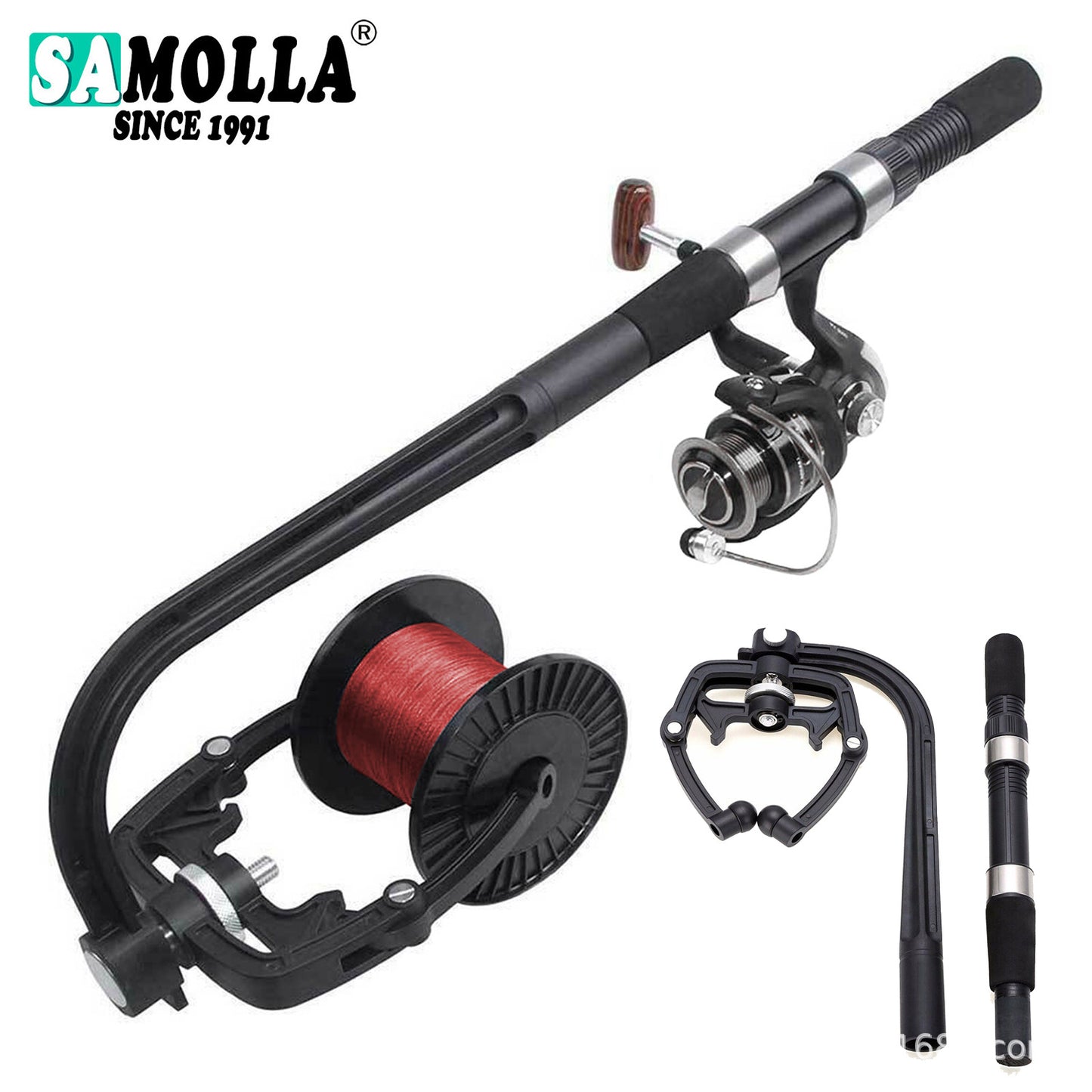 A Manual Line Spooler for Fishing Reels – Handheld & Portable