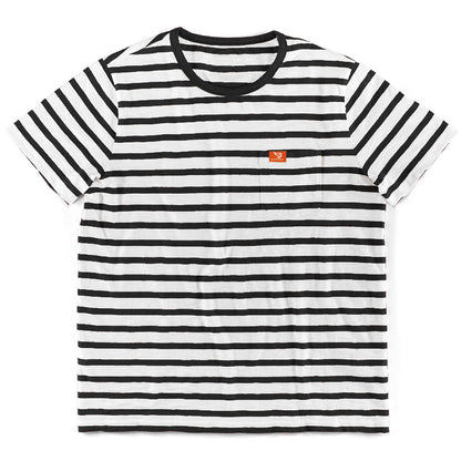 A striped short-sleeved T-shirt