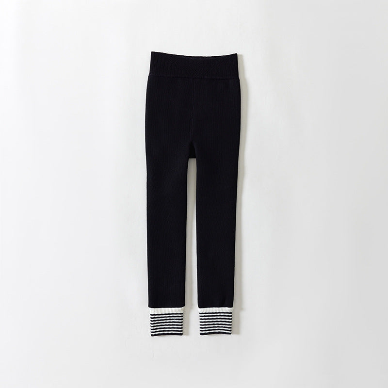 A children's winter fleece leggings