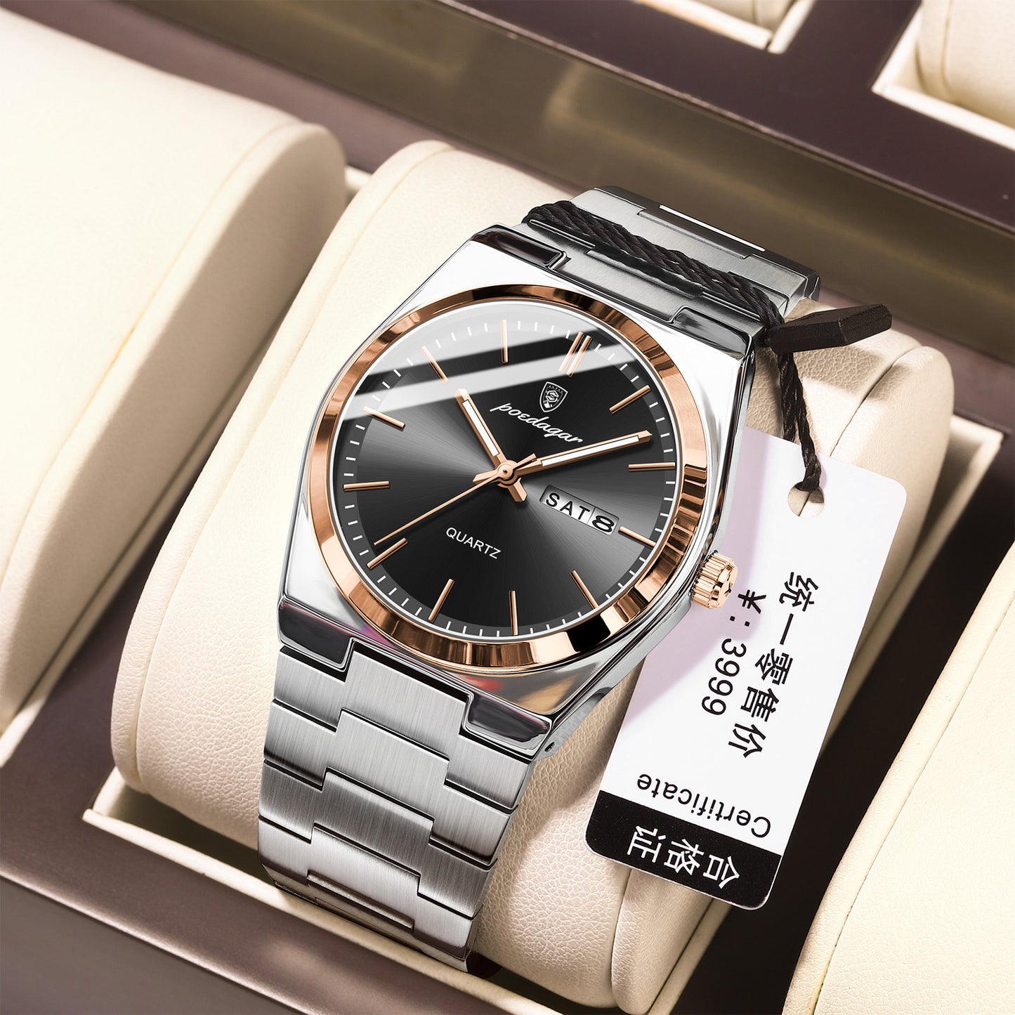 Xīnkuǎn fángshuǐ shuāng rìlì nán xuéshēng wàimào xiūxián shíshàng yùndòng shíyīng biǎo 930 24 / 5,000 New waterproof dual calendar male student foreign trade leisure fashion sports quartz watch 930