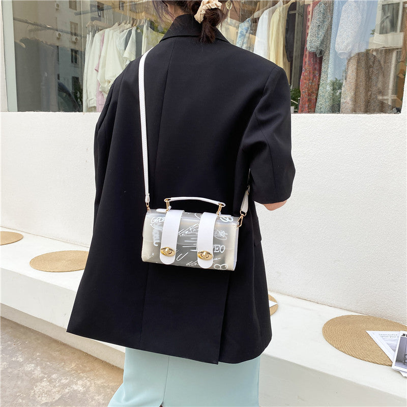 A cross-border trend transparent bag woman - Mixbatch