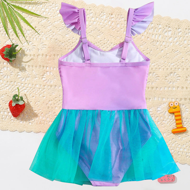 A new children's one-piece swimsuit - Mixbatch