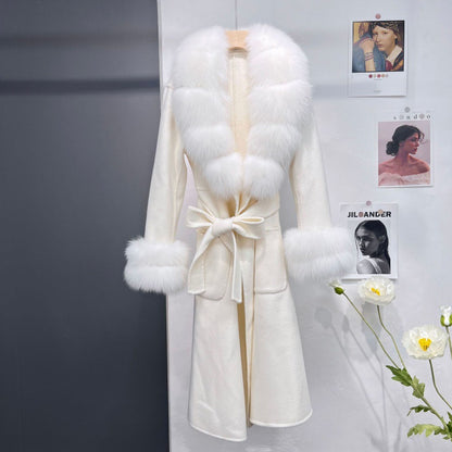 A fur coat