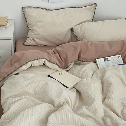 Ins cotton quilt cover single dormitory 1.5m quilt cover 100 cotton washed cotton 200x230 double sheets 2.0kg - Mixbatch