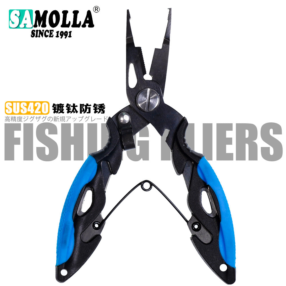 A Mini Fishing Pliers – Stainless Steel Head with Key Ring