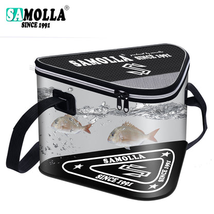 A Portable Foldable Fish Bucket – Perfect for Outdoor Fishing