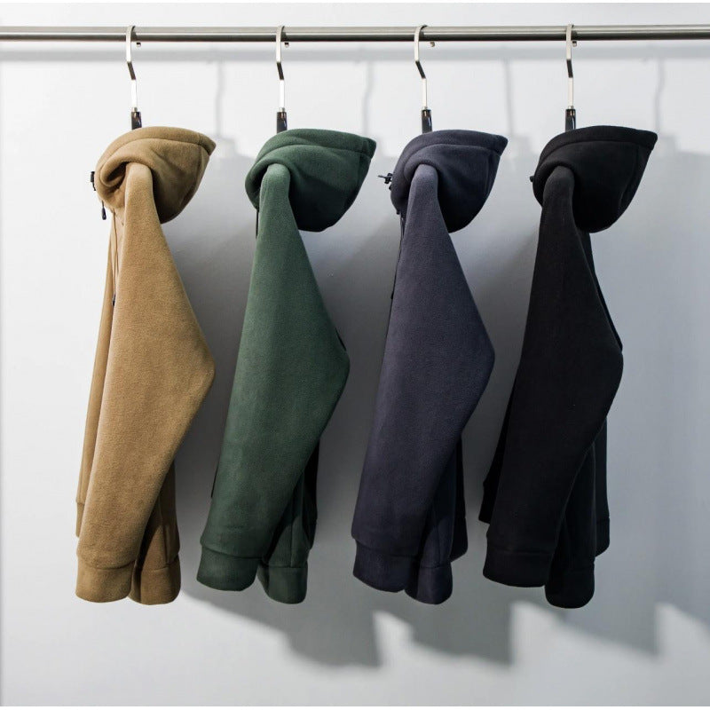 A men's fleece jacket