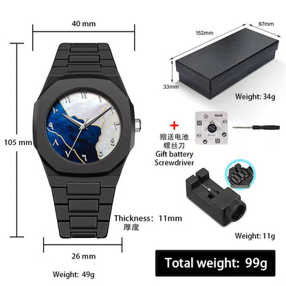 A Men's Premium Waterproof Women's Watch South East Asia Middle East Popular Plastic Men's Quartz Watch