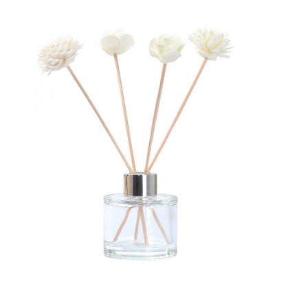 A Aromatherapy bottle square round 100ml rattan fireless aromatherapy volatile bottle perfume glass bottle