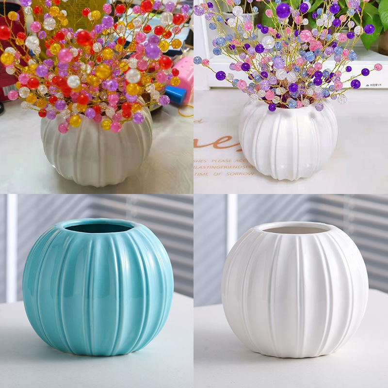 زينة مزهرية خزفية