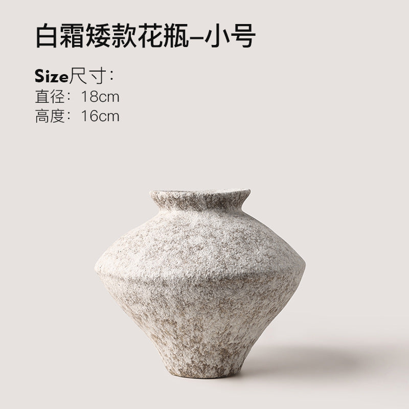 A ceramic vase ornament