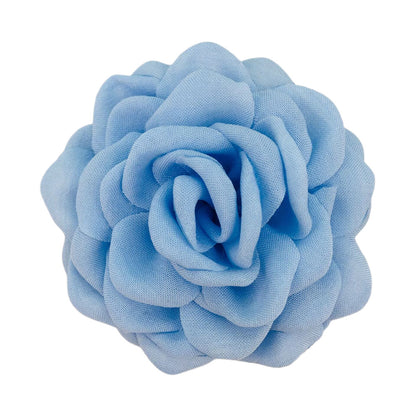 A Caro9cm Internet celebrity with the same baked edge hair grab flower 12cm Lolis burnt edge flower with brooch hairpin pin - Mixbatch