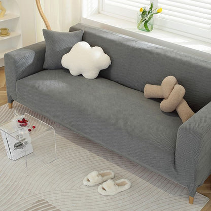 Thickened elastic sofa cover for all seasons