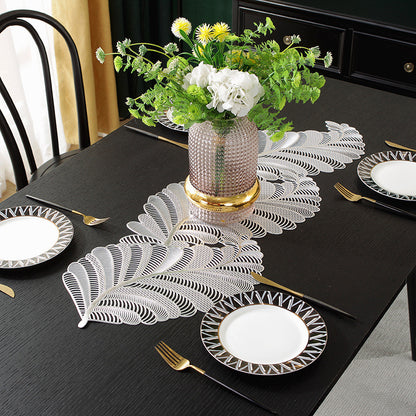 A PVC table mat