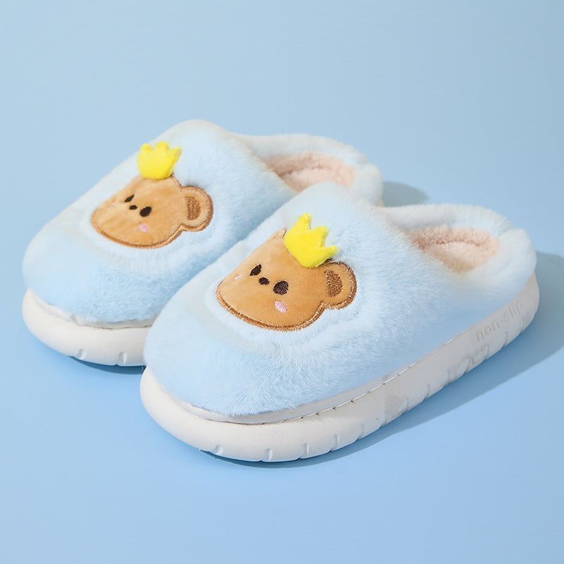 A children's thermal slippers