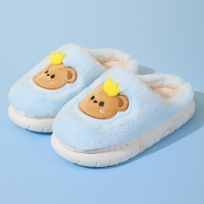 A children's thermal slippers