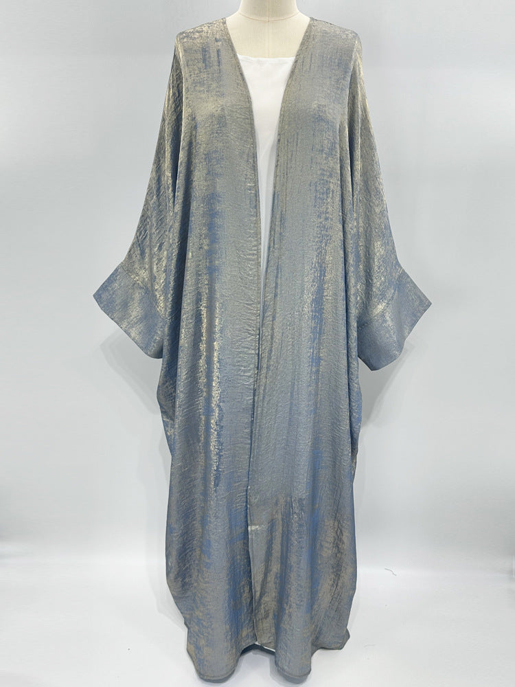 Women's clothing with Middle Eastern abaya Muslim bronzing robe - Mixbatch