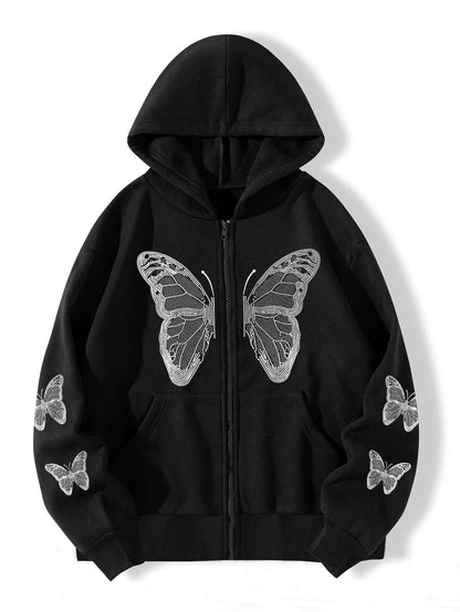 A sweater jacket