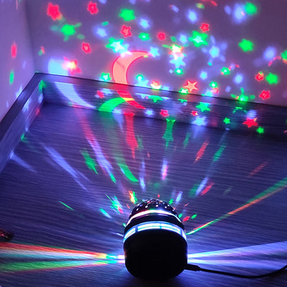 A Water Ripple Starry Sky USB Projection Light Ambient Light