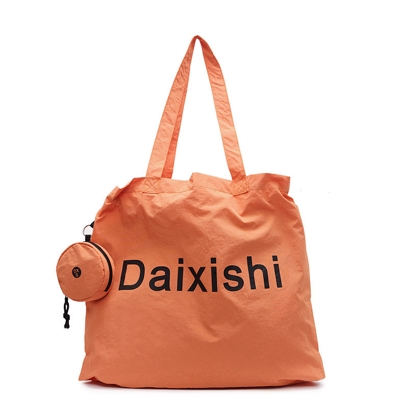 A New product wholesale casual lightweight large-capacity tote cloth bag - Mixbatch