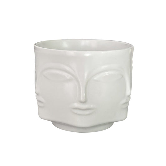 A ceramic vase ornament