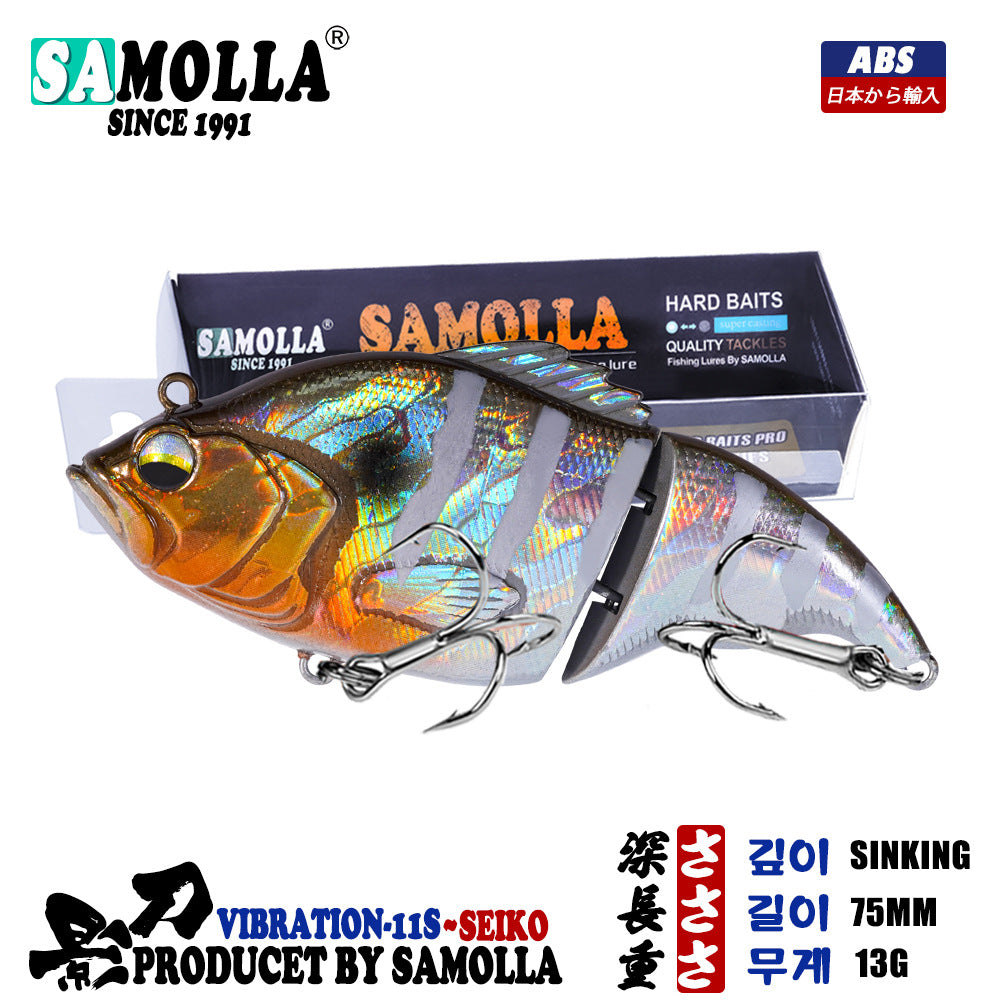 A Two-section Swimbait – Lifelike Fishing Lure for Bass & Predator Fish