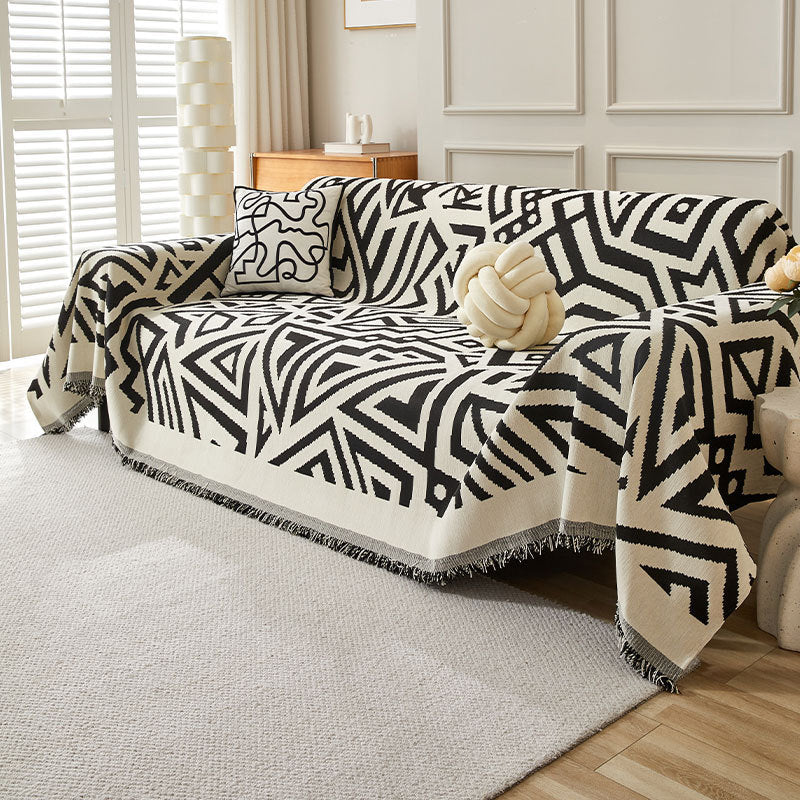 A sofa cover sofa cushion