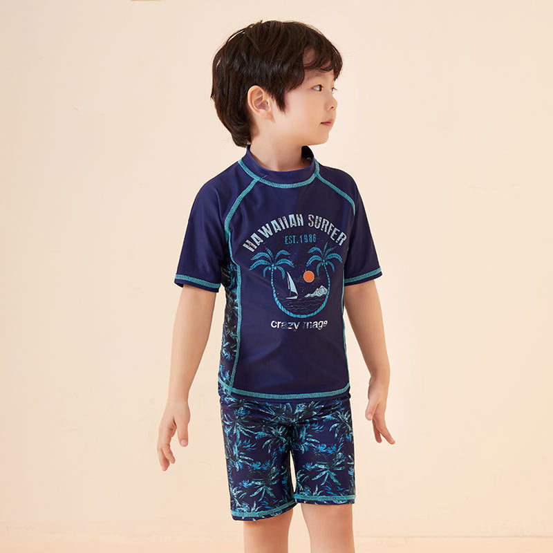 A children's swimsuit split boy - Mixbatch