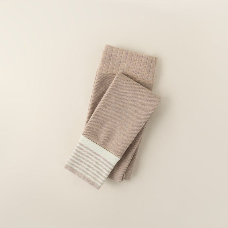 A children's winter fleece leggings