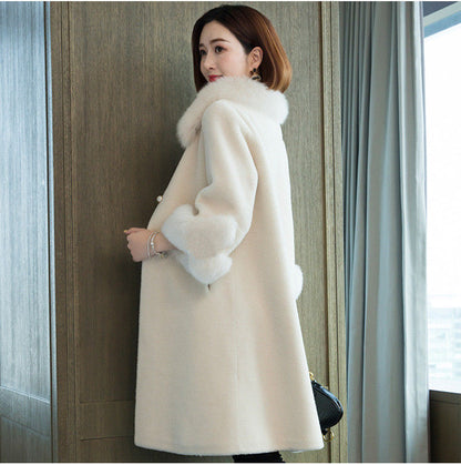 A medium and long coat