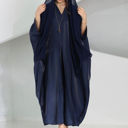 New AliExpress Middle East Muslim Clothing Fashion Elegant Cardigan Dress Robe - Mixbatch