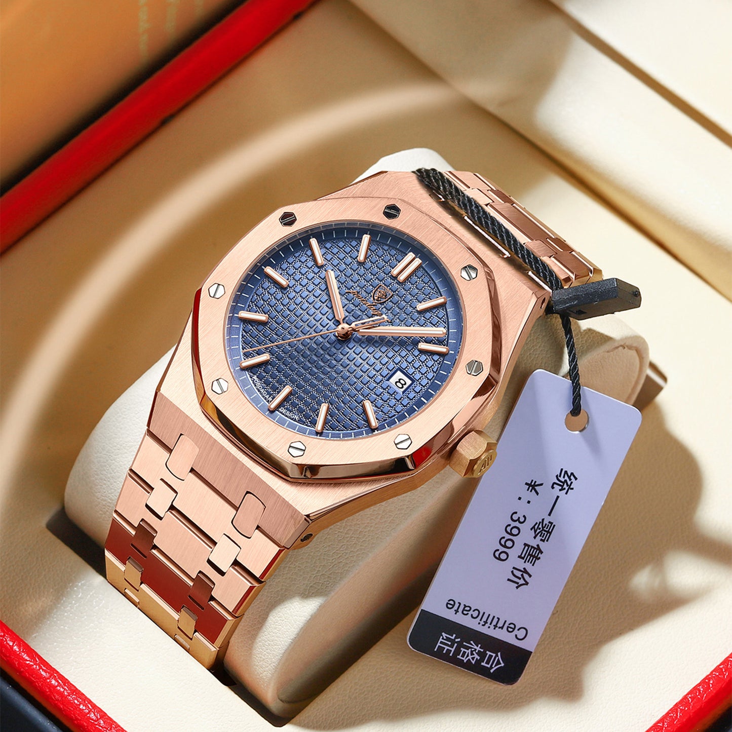 A men's watch waterproof luminous fashion new quartz watch live foreign trade explosion 924