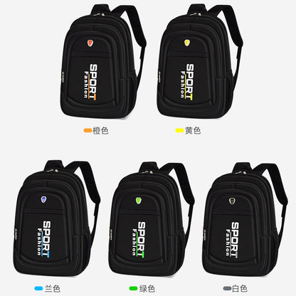 A male and female large-capacity junior high school student schoolbag outdoor travel computer backpack
