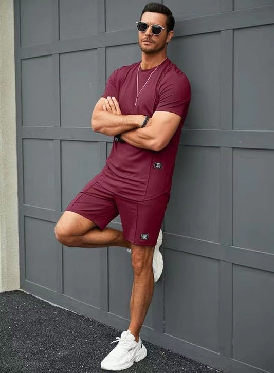 A Summer Men's Sports Suit
