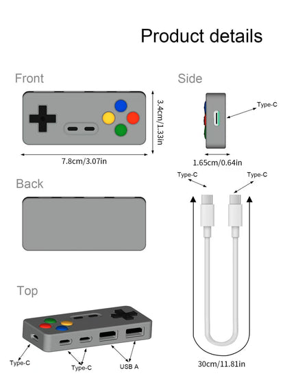 A creative HUB converter connector