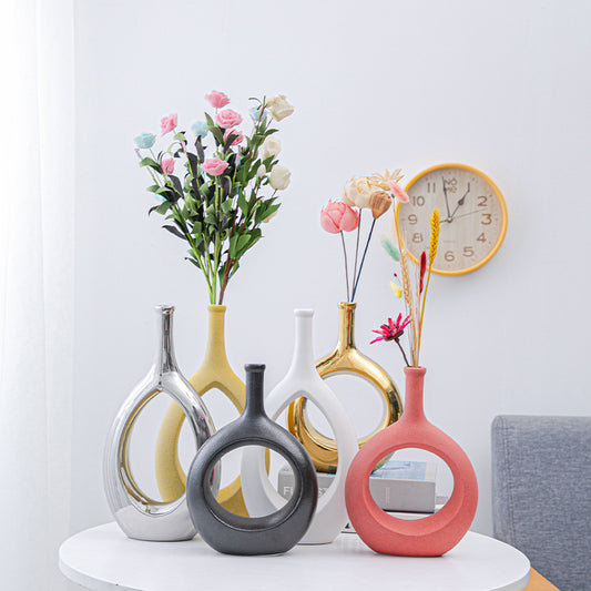 A ceramic vase
