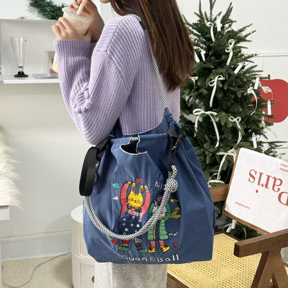 A ball chain bag handbag women's new messenger commuter armpit bag women's shoulder large capacity tote bag