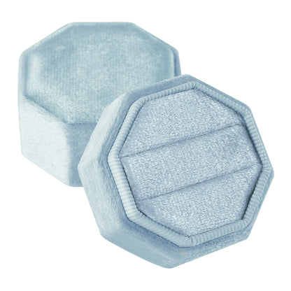 A flannel jewelry box