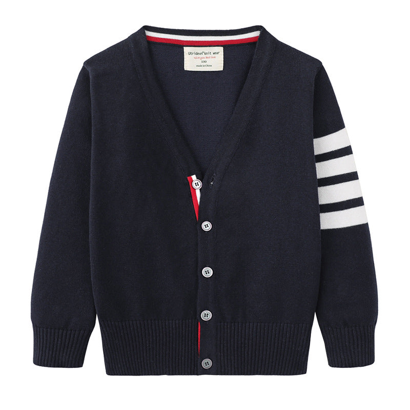 A children's knitted jacket