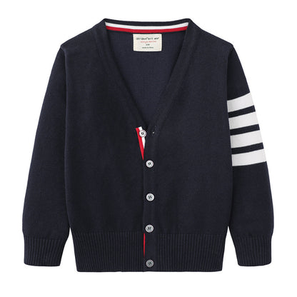 A children's knitted jacket