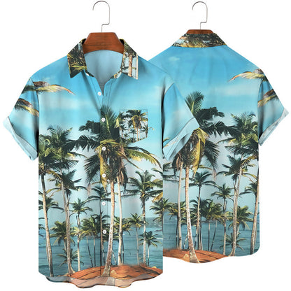 A printed summer shirt