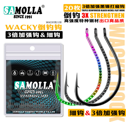 A Reverse Fishing Hook – Reinforced & Fine Hooks