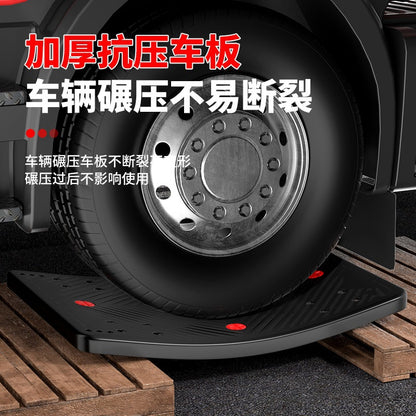 A Trolley Portable Folding Trolley Logistics Warehouse Pull Cargo Handling Trailer Flat Truck