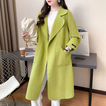 A long winter coat