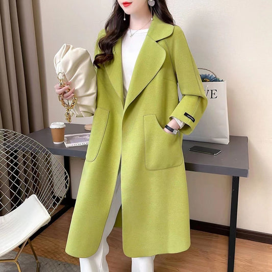 A long winter coat