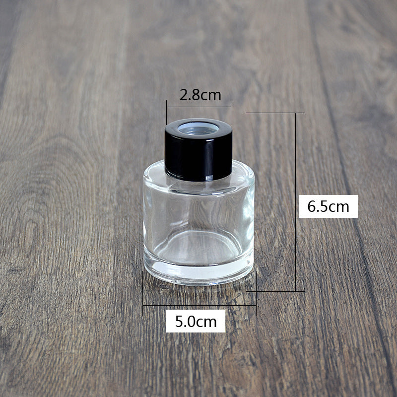 A Aromatherapy bottle square round 100ml rattan fireless aromatherapy volatile bottle perfume glass bottle