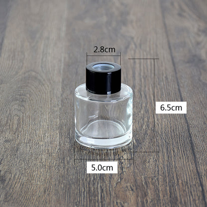 A Aromatherapy bottle square round 100ml rattan fireless aromatherapy volatile bottle perfume glass bottle